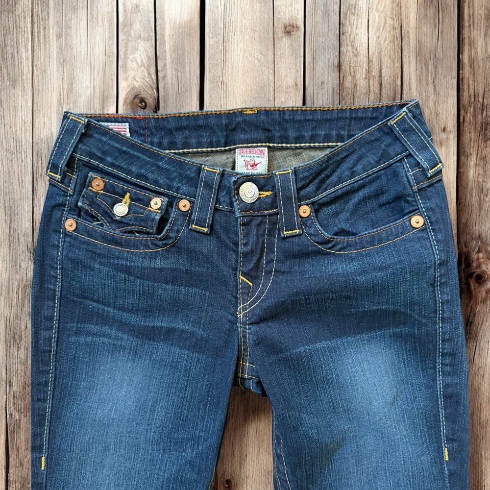True Religion Classic Blue Women's Jeans Size 27 - Picture 5 of 9